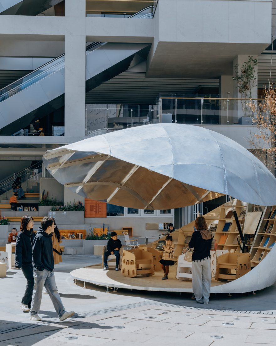 Shell Book Pavilion / LUO studio-49