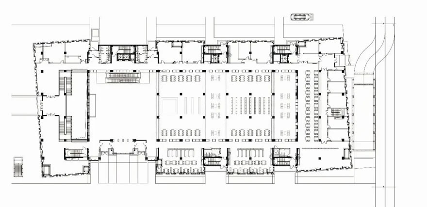 中央财经大学沙河校区图书馆设计解析-11