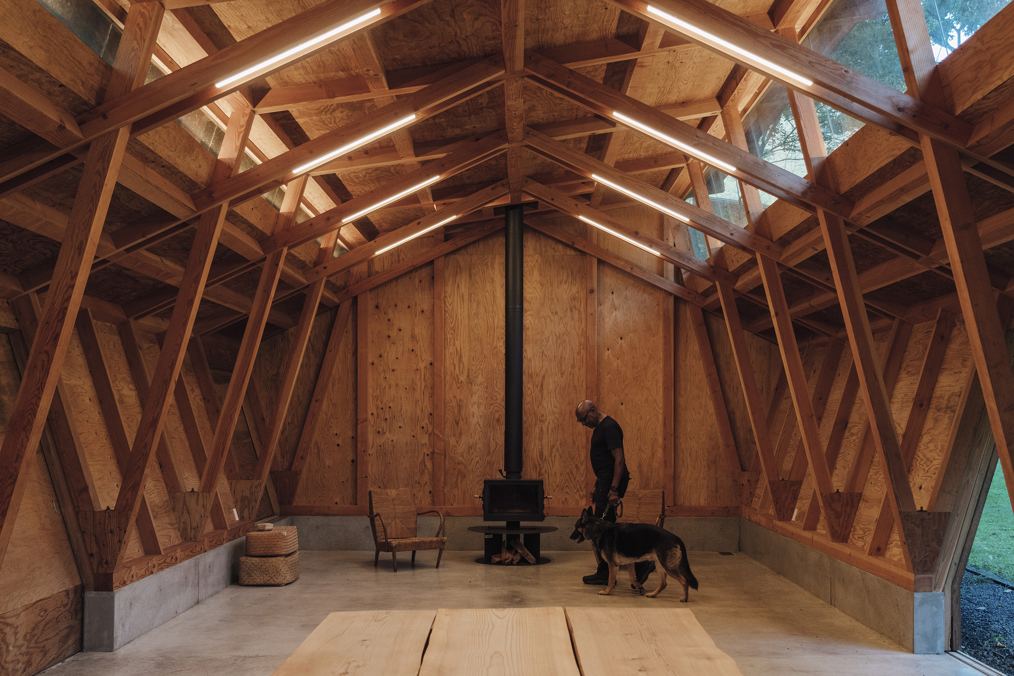 三屋顶木材大厅丨日本丨OOTT-20