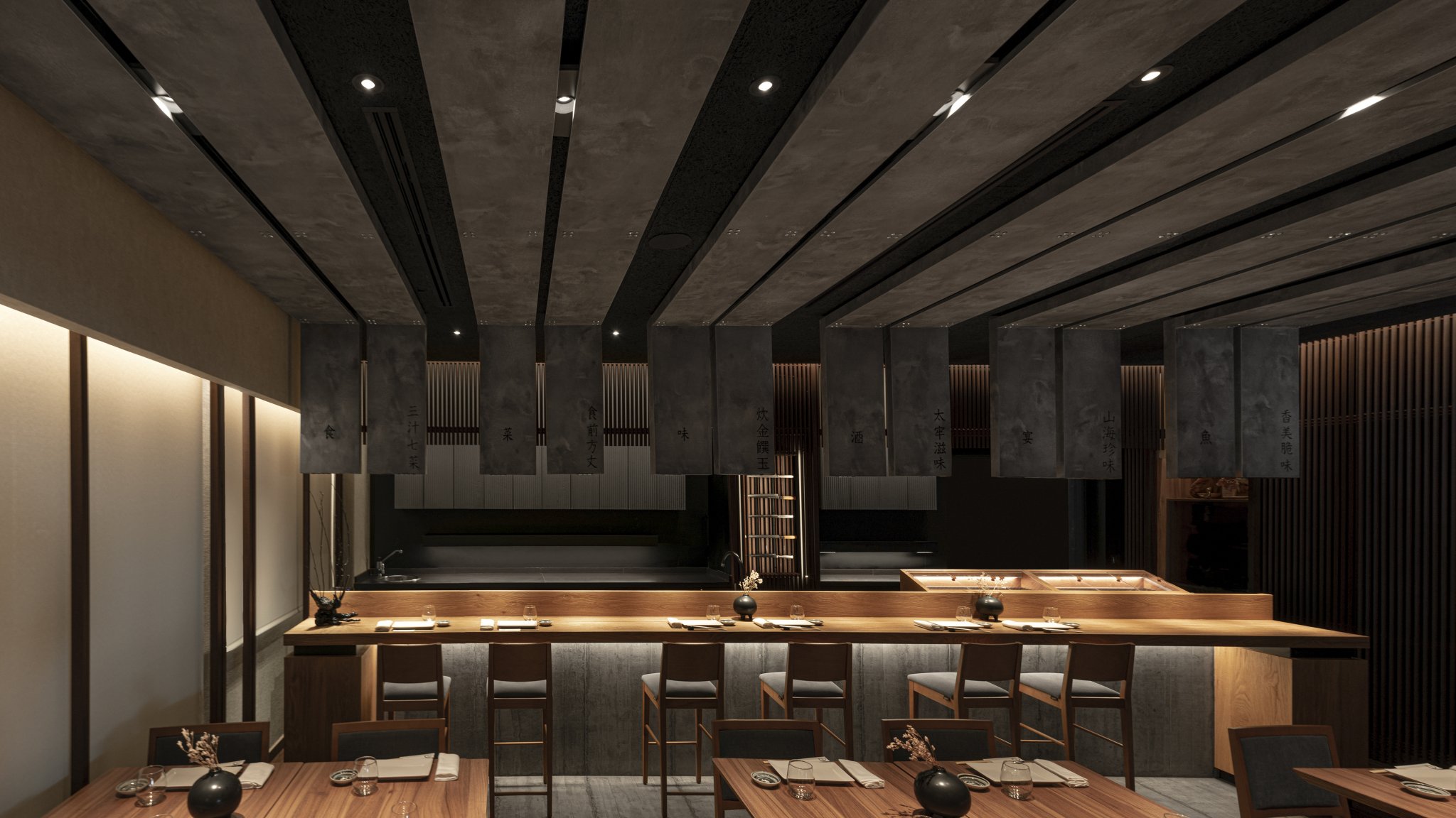 TaKumi 餐厅室内设计丨Paco Lago 等-7