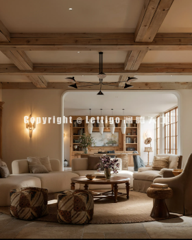 美式自然风别墅