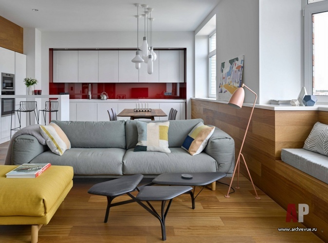 莫斯科3室公寓的斯堪的纳维亚风格设计丨俄罗斯莫斯科丨Domestic Studio-17