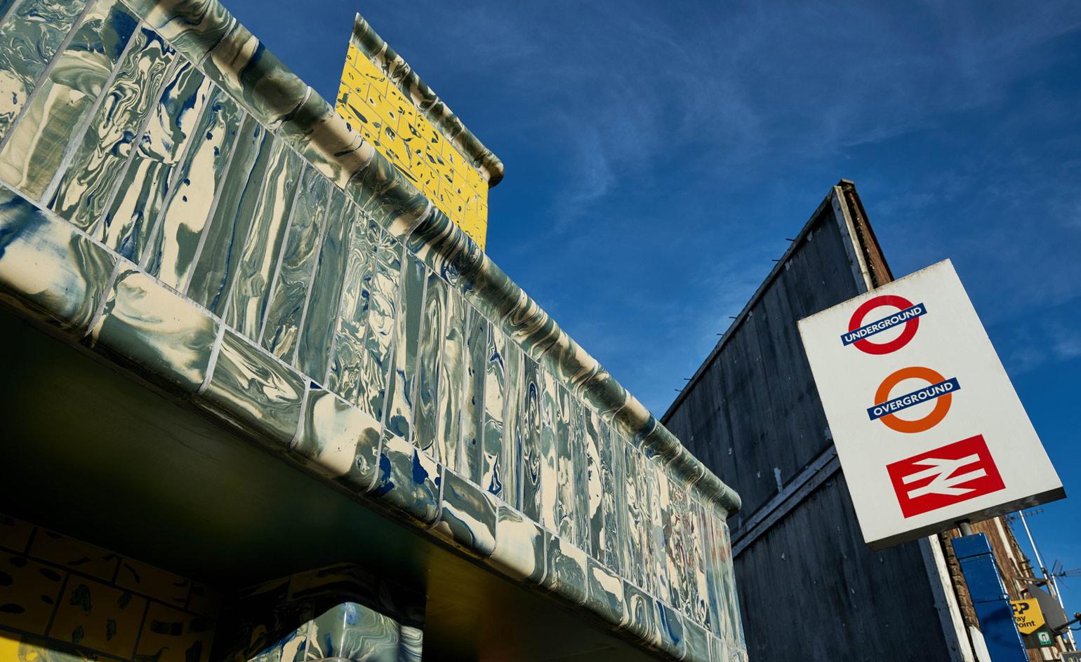 assemble kiosk seven sisters station art on the underground-0