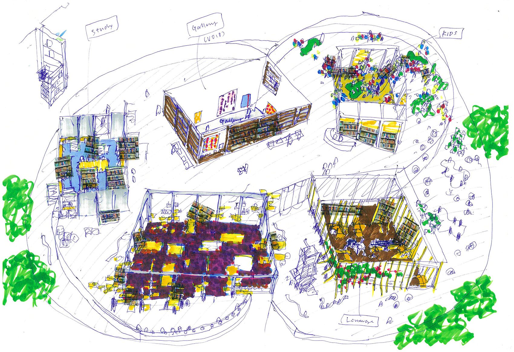 太田市美术馆图书馆丨日本群马丨平田晃久建筑设计事务所-7