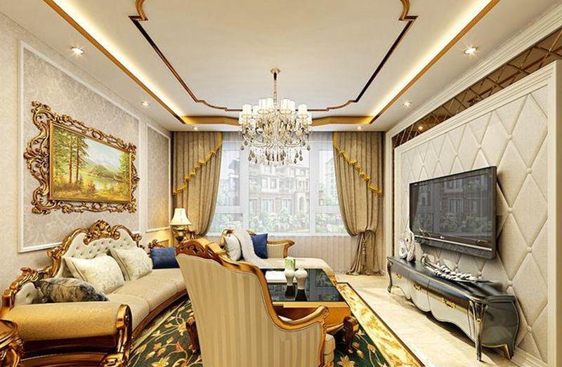 哈尔滨实创装饰诠释群力玫瑰湾135平古典欧式风格-18