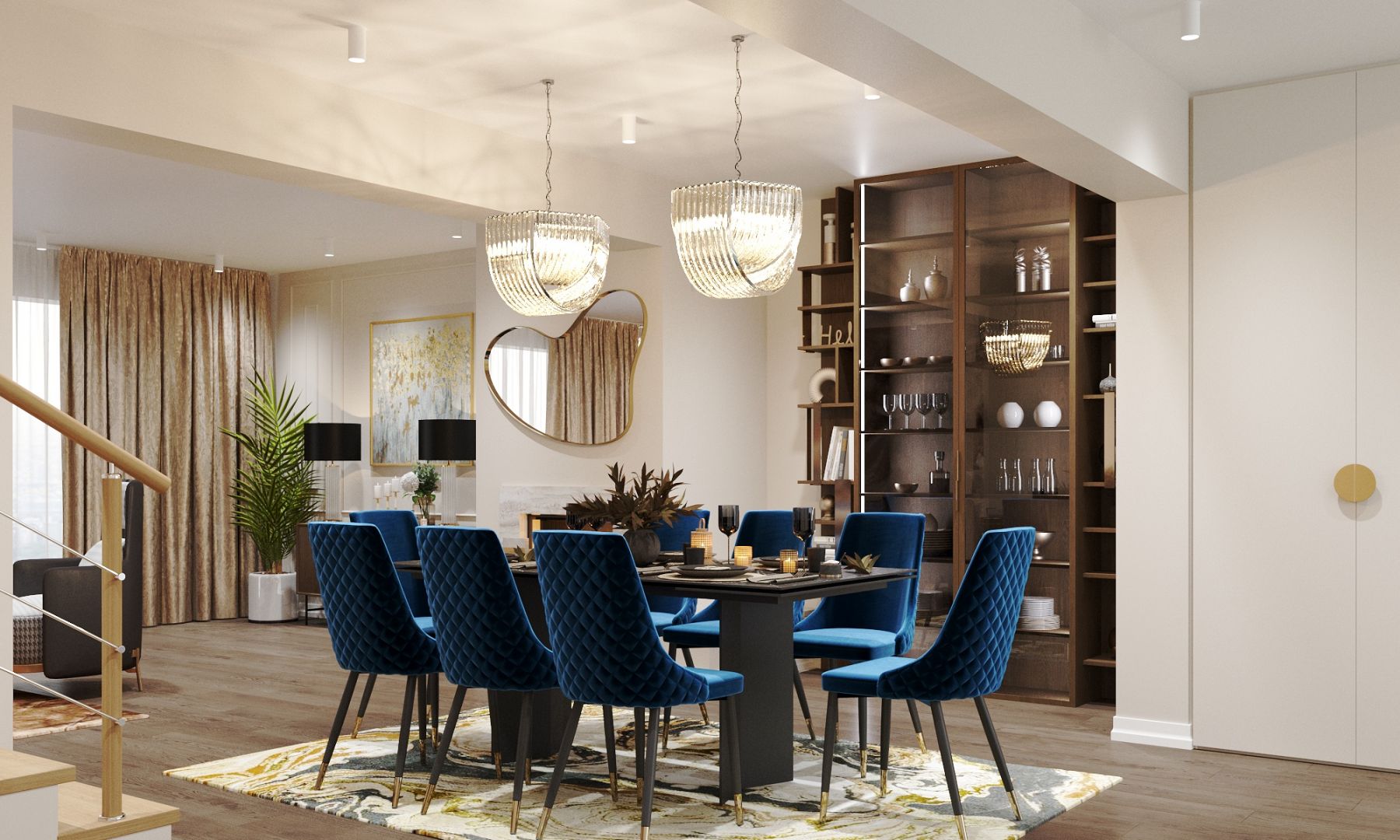 2+2家庭住宅室内改造项目丨波兰华沙丨Miśkiewicz Design-4