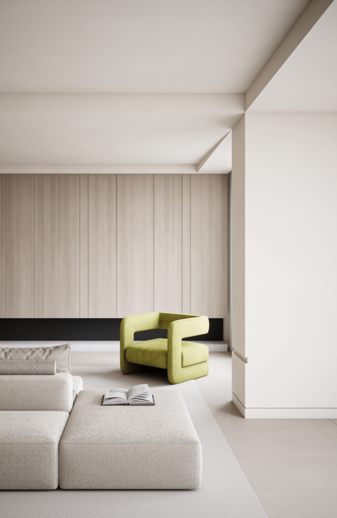 200㎡ 简单干净 高级感 现代风的家-2