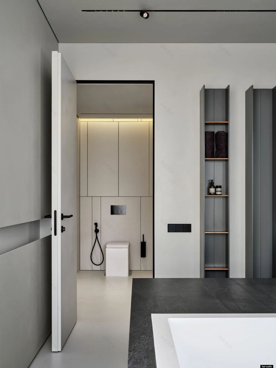 PR140 单身公寓设计丨俄罗斯莫斯科丨HOT WALLS-48