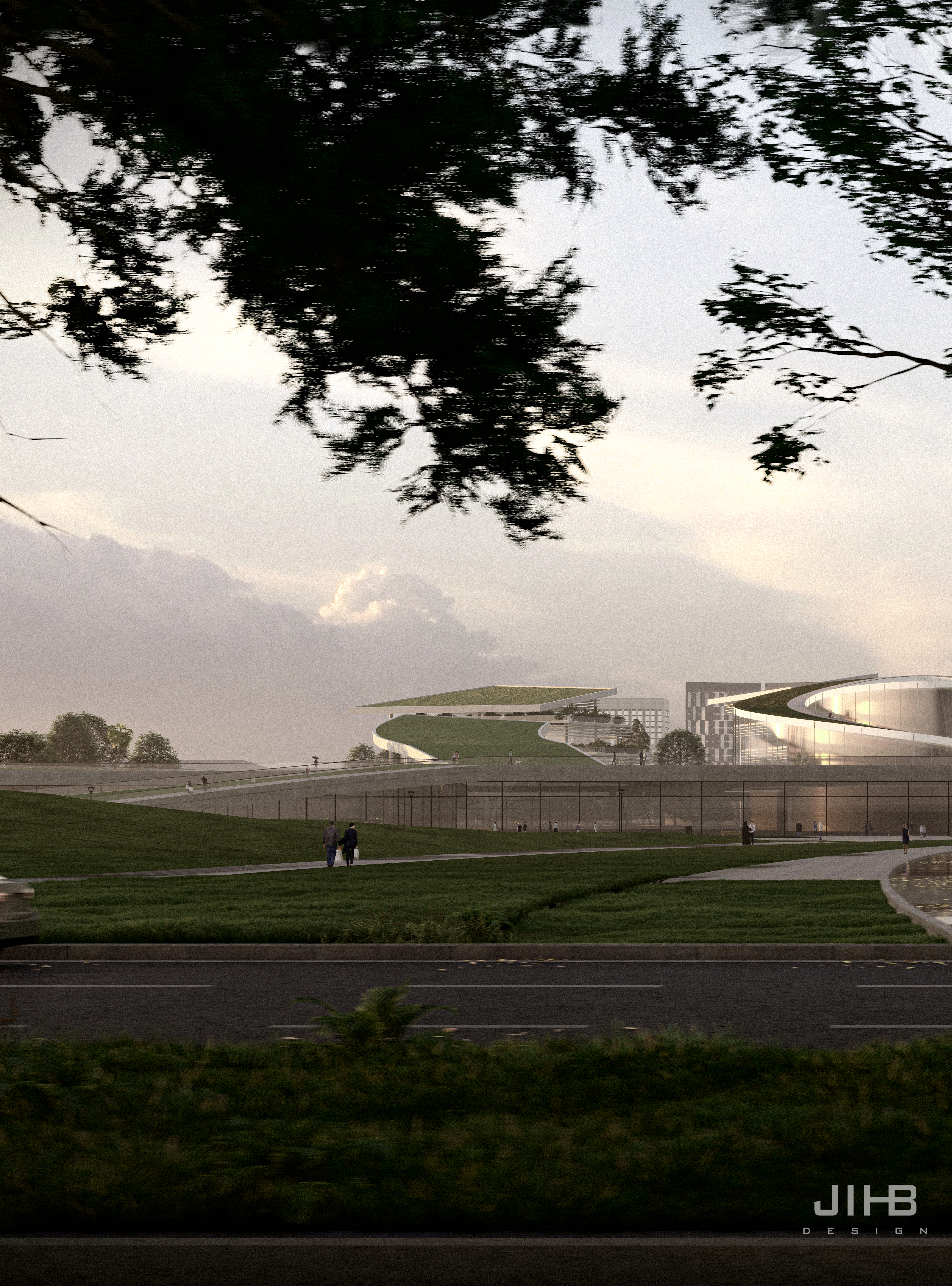 “回到未来”覆土建筑城市规划馆丨环境设计专业-12