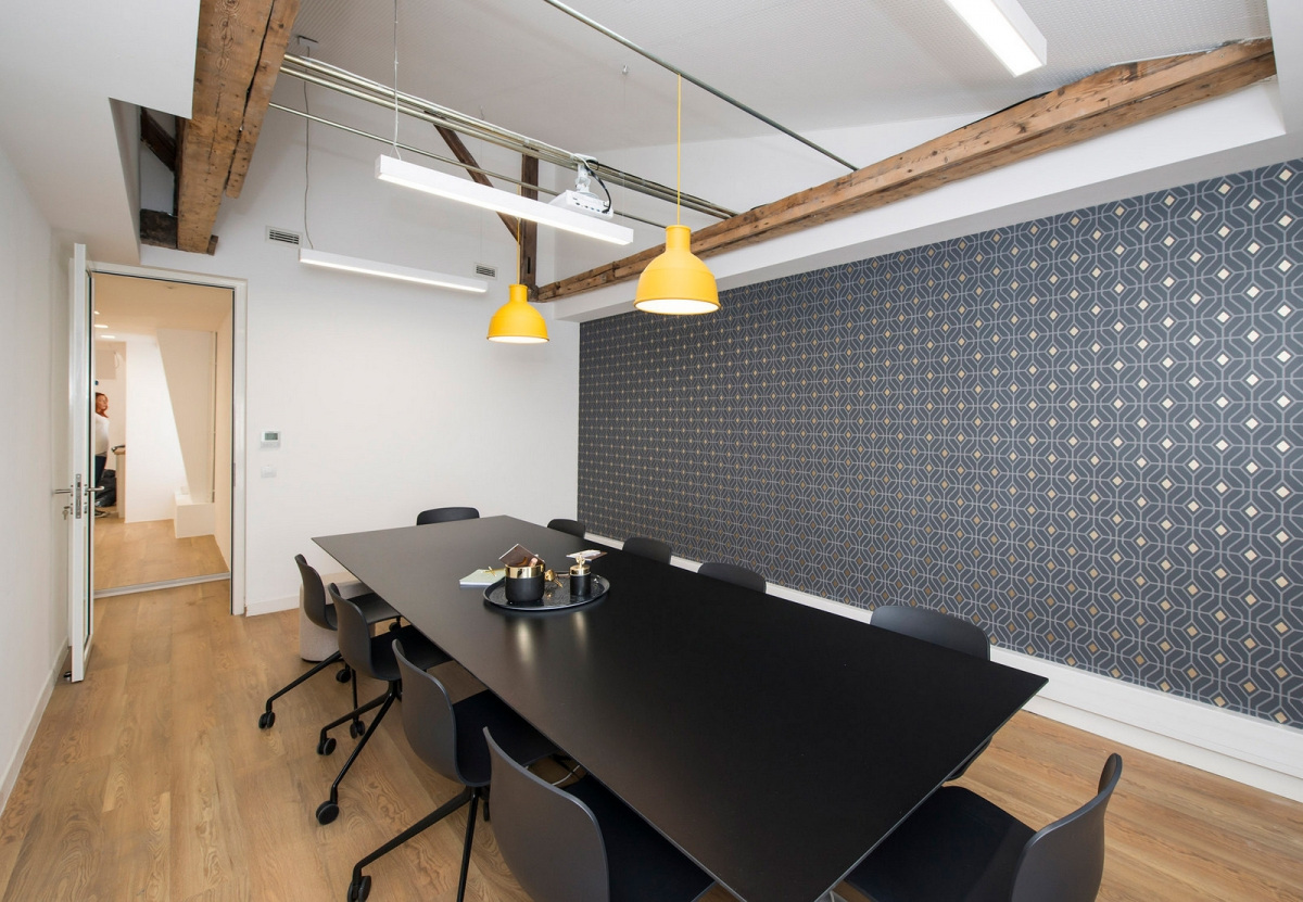 巴黎 Le Pot Commun 办公室，彩色创意空间助力金融初创企业-21