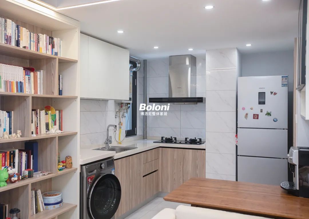 劲松二区简约北欧空间重组丨中国北京丨张静-21