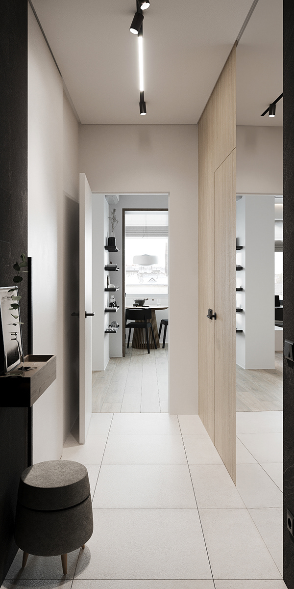 Lviv 公寓室内设计丨乌克兰利沃夫丨Viktoriia Aloshyna-26