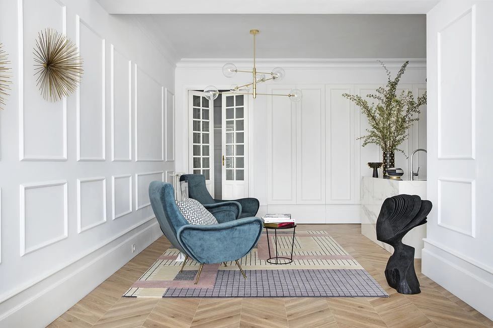 巴黎简约清新住宅丨法国巴黎-6