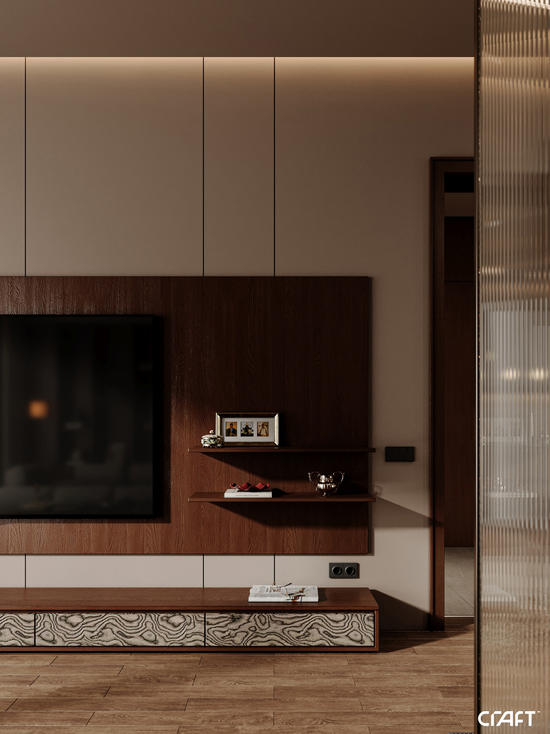 起居空间·健身房·小厨房丨沙特阿拉伯丨Square Meter Office-21