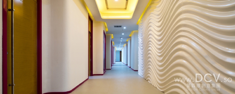 西安 三八妇乐高端健康美容美体会所装潢设计-6