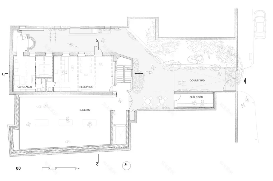 吉尔伯特与乔治中心丨英国伦敦丨SIRS Architects-21