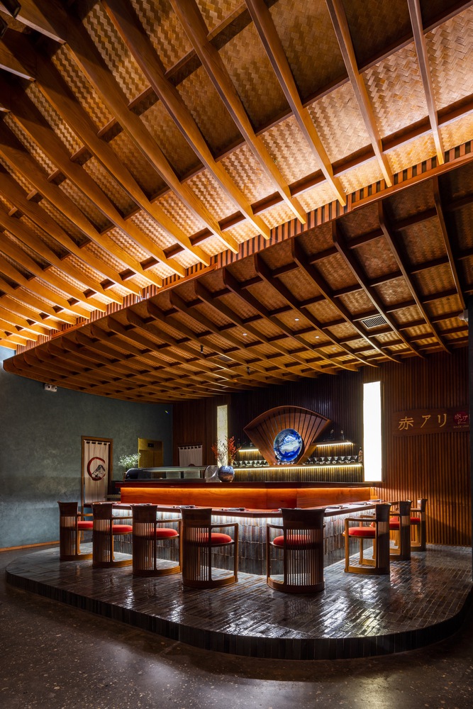 越南 Akaari Premium Restaurant丨越南河内丨NH Village Architects-39