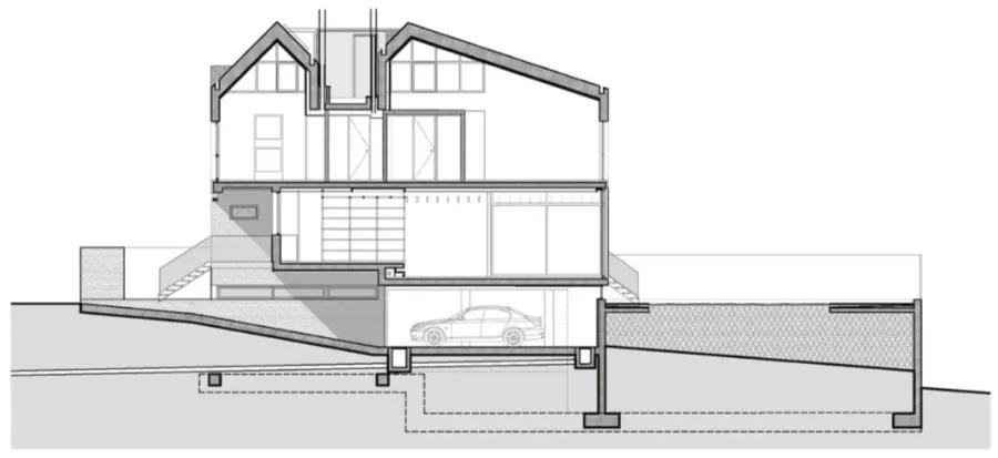 马德里三角屋顶住宅丨西班牙马德里丨Steyn Studio-19