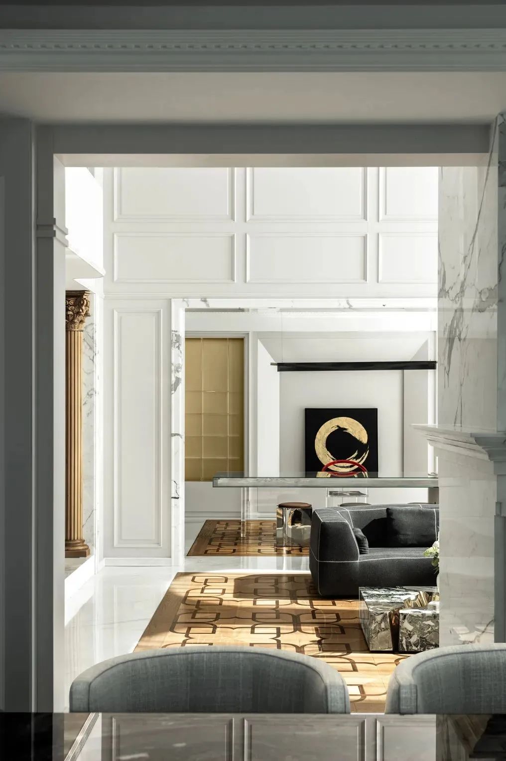 现代法式华居丨中国北京丨清美空间设计-32