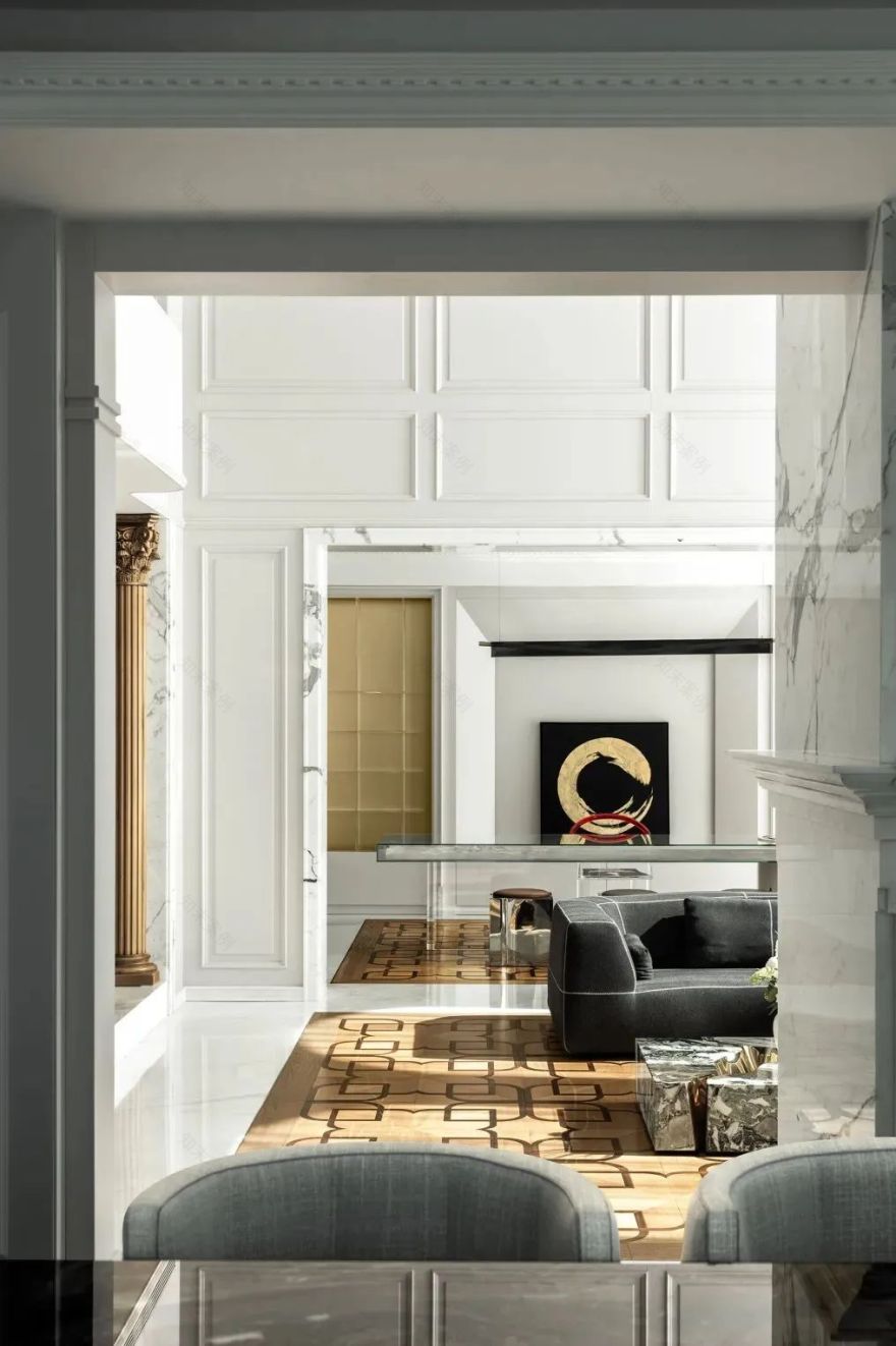 现代法式华居丨中国北京丨清美空间设计-32