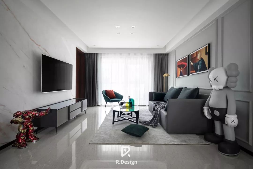 115平精装改造，将业主的审美和喜好融入家的装修之中-18