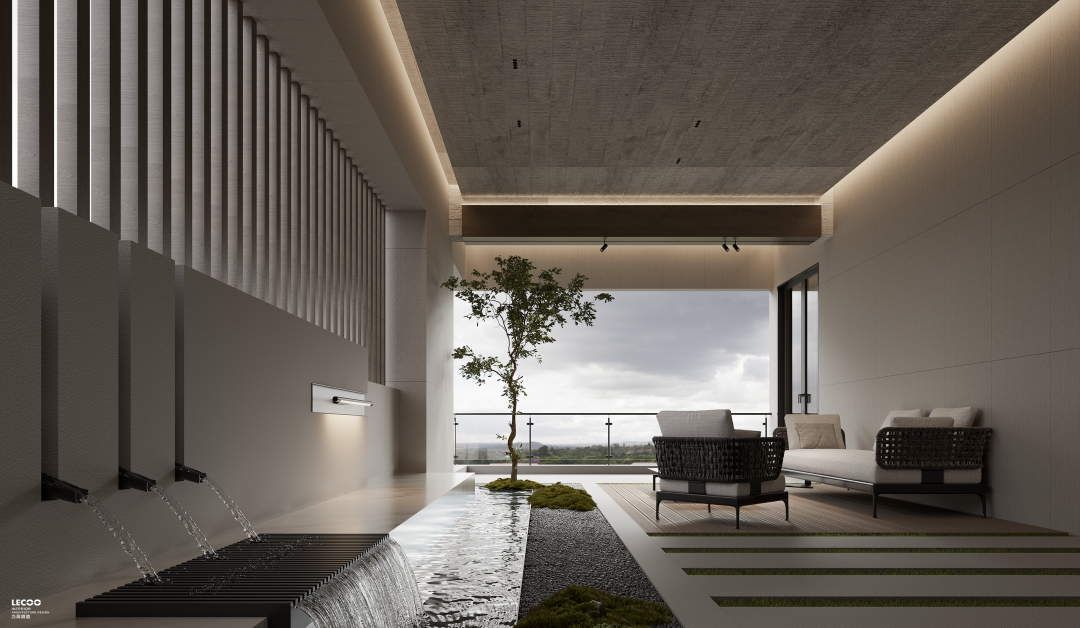 极简主义自建私宅设计丨中国潮州丨LECOO力高質造-10