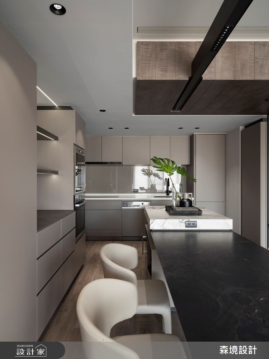 王俊宏·99·26坪现代风设计案例丨森境+王俊宏设计-20