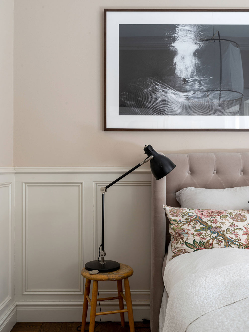 斯德哥尔摩公寓优雅图书馆设计-24