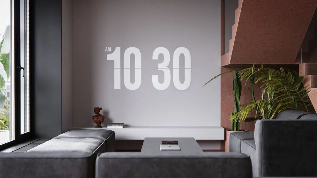 现代公寓设计中的高级灰++ 粉色运用-45