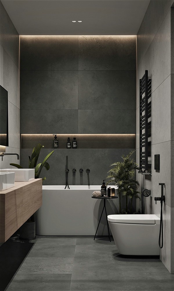 高级灰色系小空间公寓设计-13