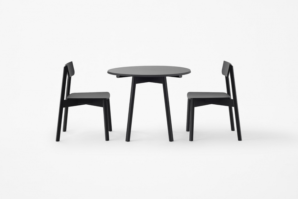 “刀锋”桌椅 | 柔和与硬朗的完美平衡-3