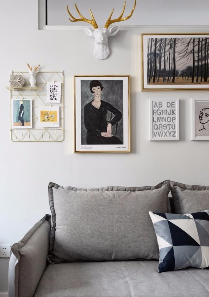 北欧之光照亮 70㎡三口之家，空间逆袭焕新生活-11