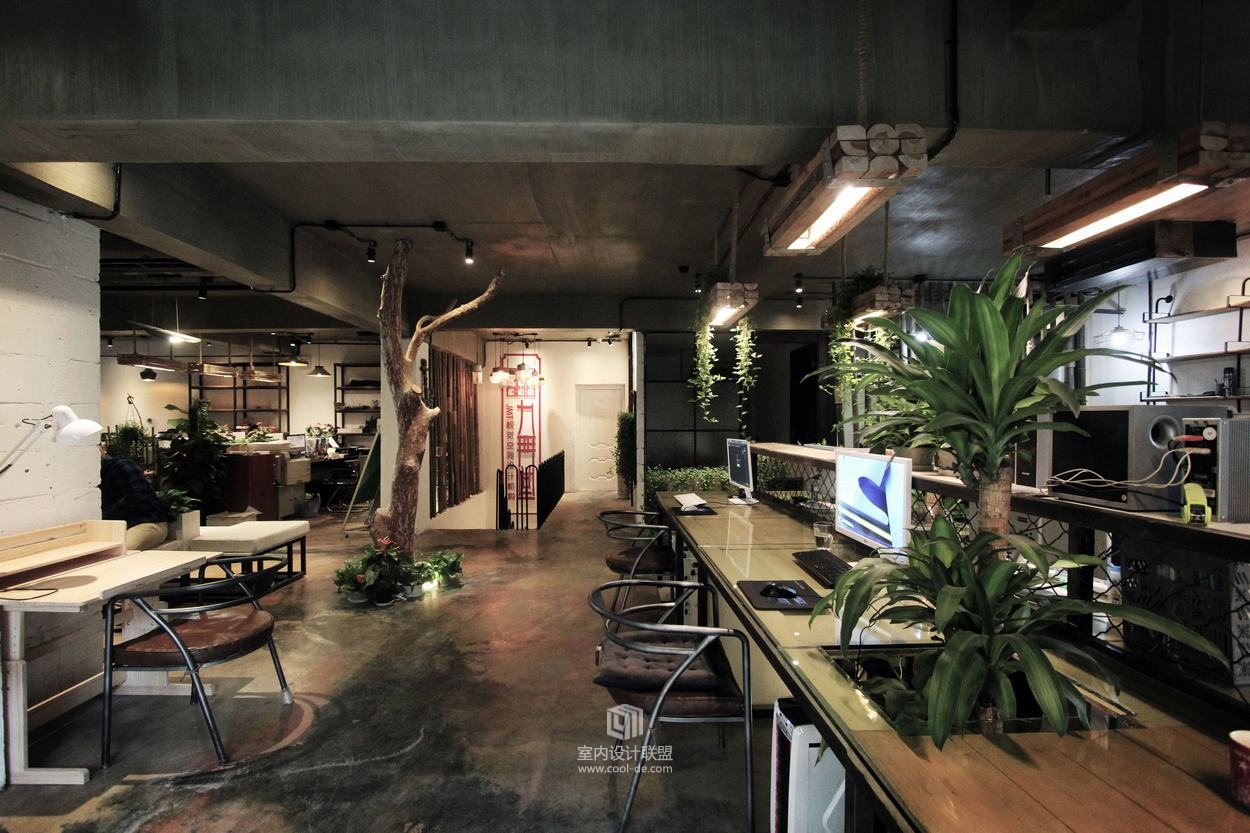 九门堂设计--广西南宁市一花一世界艺术生活馆办公休闲空间-16