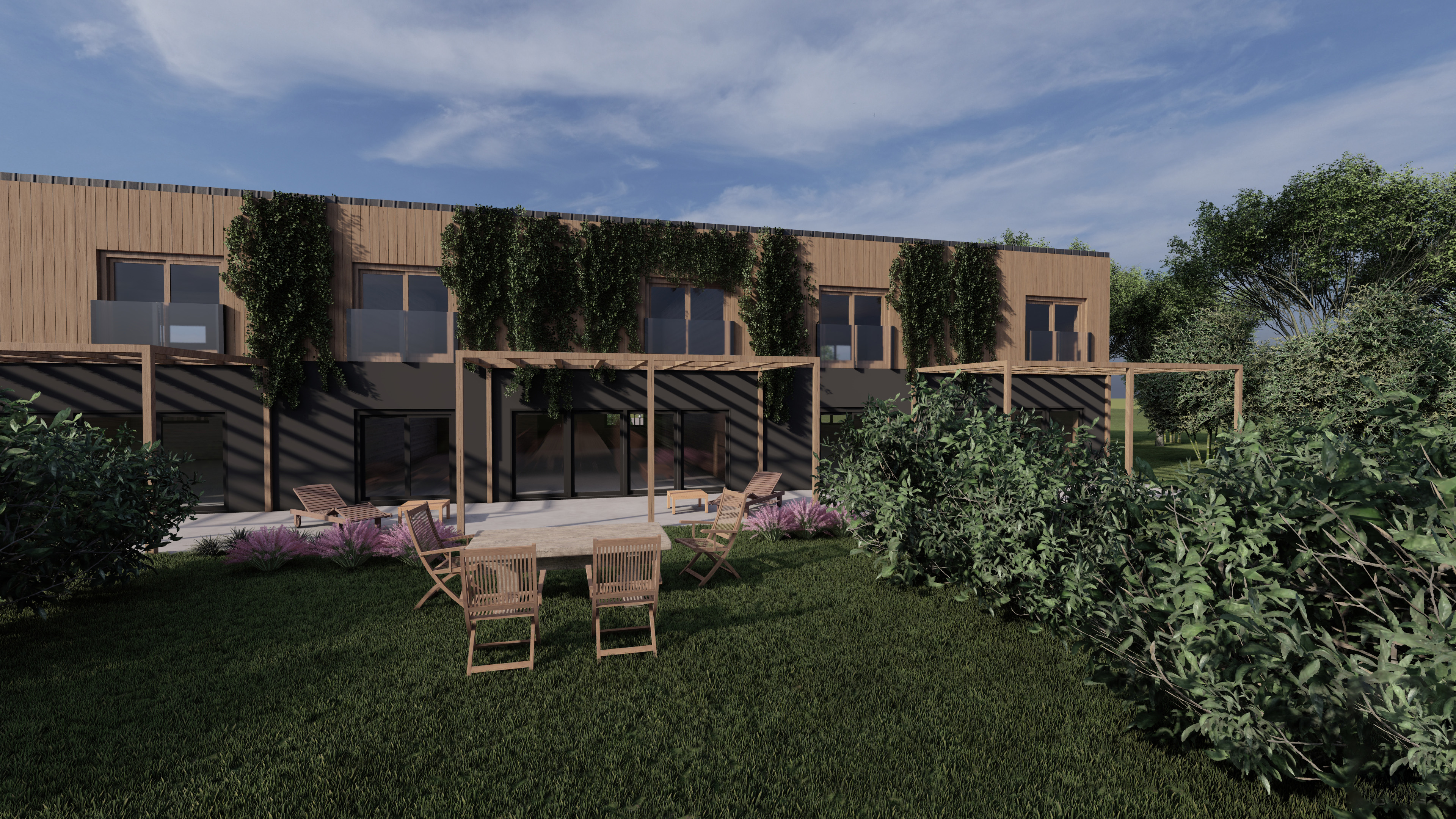 罗兹独栋联排住宅设计丨波兰罗兹-4