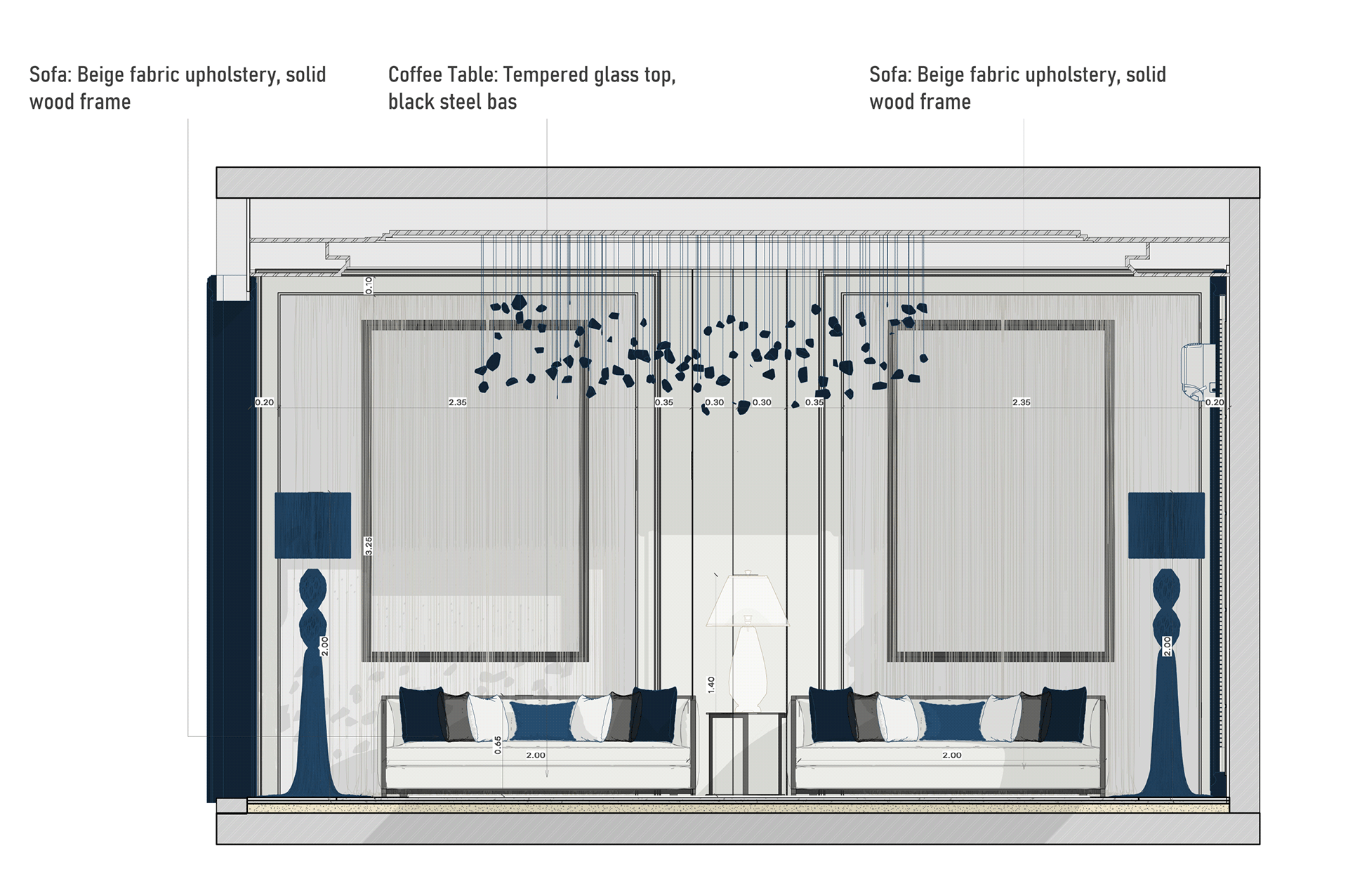 主议会厅及餐厅设计丨沙特阿拉伯丨DECOR&MORE STUDIO-10