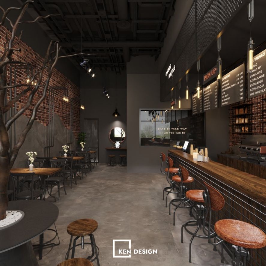 Coffee Bottle咖啡店设计丨KenDesign-14