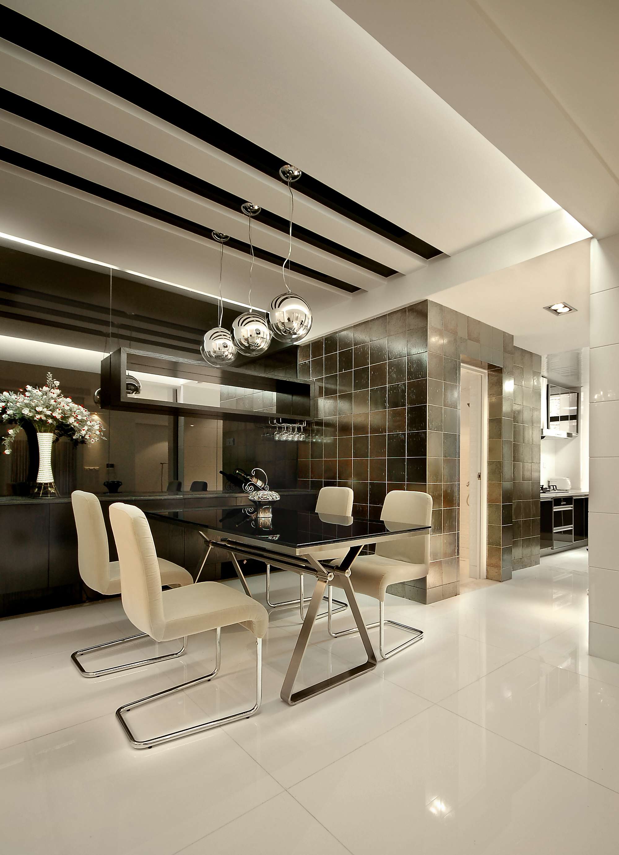 中江国际花城 黑白写意空间（刘炼）-8