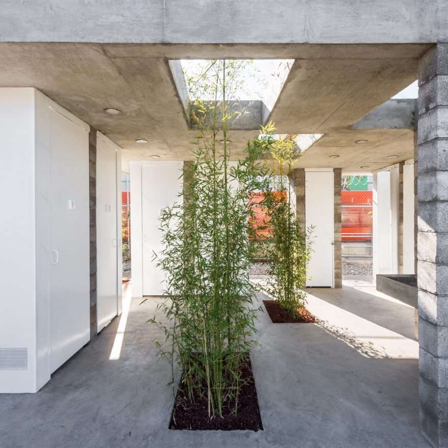 炭化木基座凉亭丨墨西哥墨西哥城丨Lanza Atelier-59