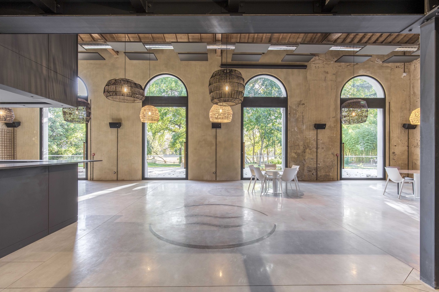 Domain of Biar Reception Room  Brengues Le Pavec architectes-26