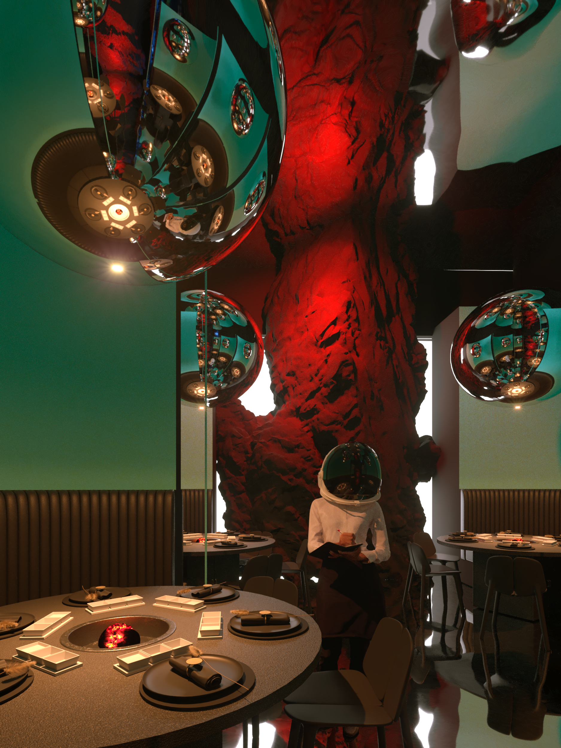 宇宙主题火锅酒吧，体验跨星际美食之旅-17