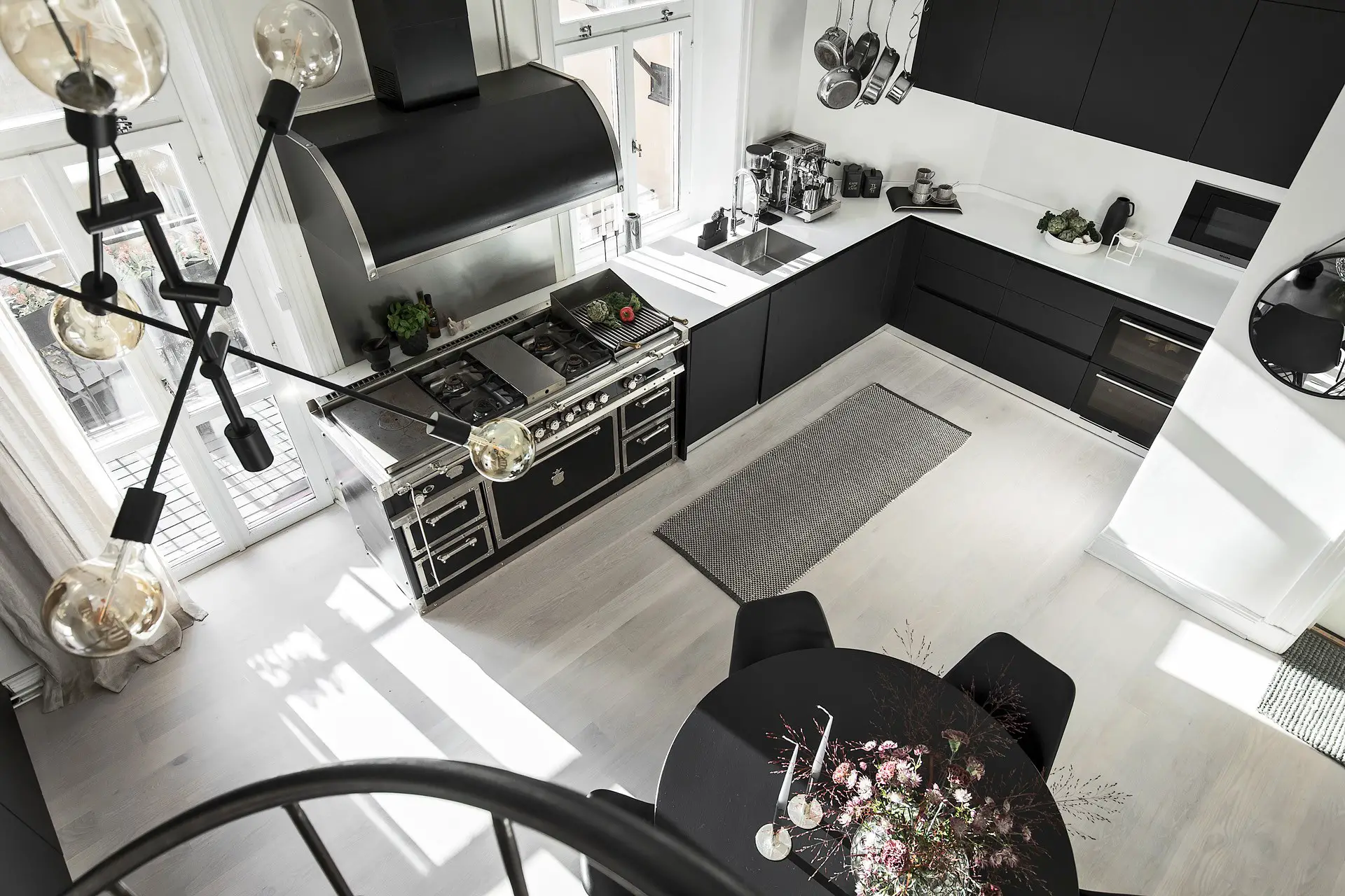 瑞典梦想公寓 | 豪华厨房，三倍生活空间-3