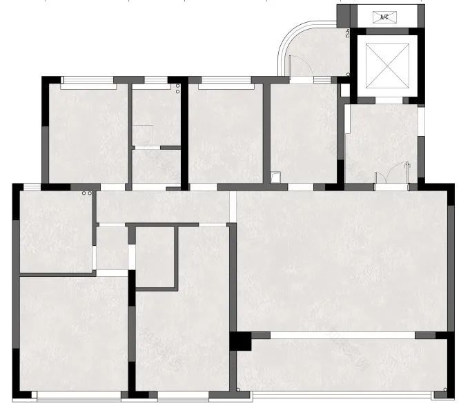 暗黑风独居空间 · 重庆融创壹号院的个性家居设计丨中国重庆丨空一筑造 | O.S.MAKE-66