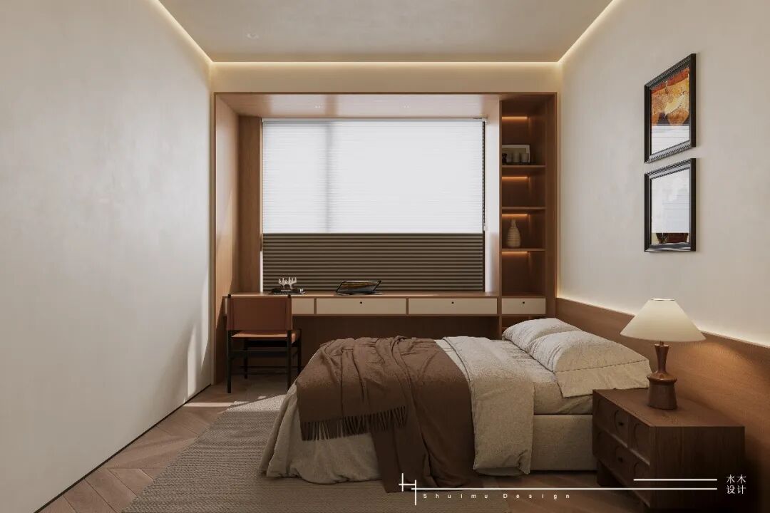新作 · 新湖秋月120平 · 木息之间丨水木设计-53