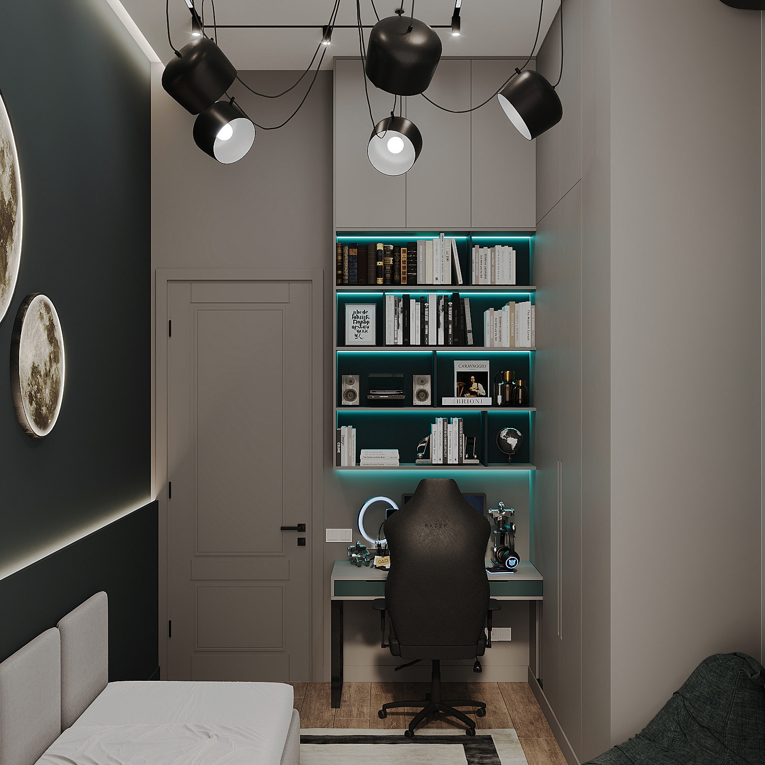 现代公寓室内设计丨亚美尼亚丨Nelly Manukian,toon.project-35