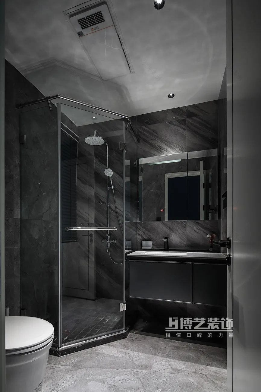 《夏墨》· 现代黑白风格的完美演绎丨博艺装饰-51