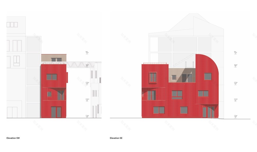 柏林“Haus 2+”木结构建筑共享可持续设计-14