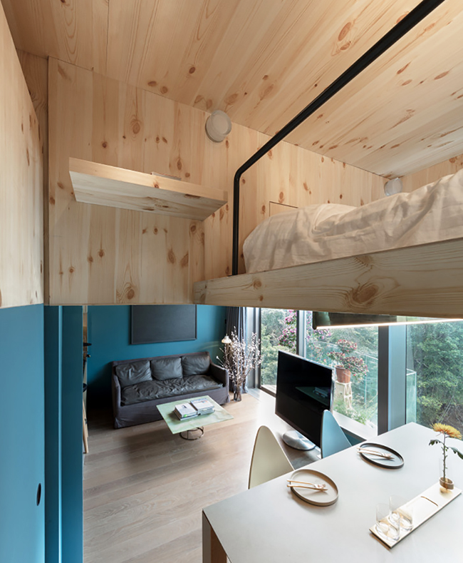 10 坪楼中楼小木屋！香港单身男子公寓-6