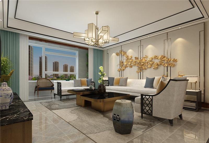 
济南万泰装饰玉兰花园中式风格装修案例分享 -7