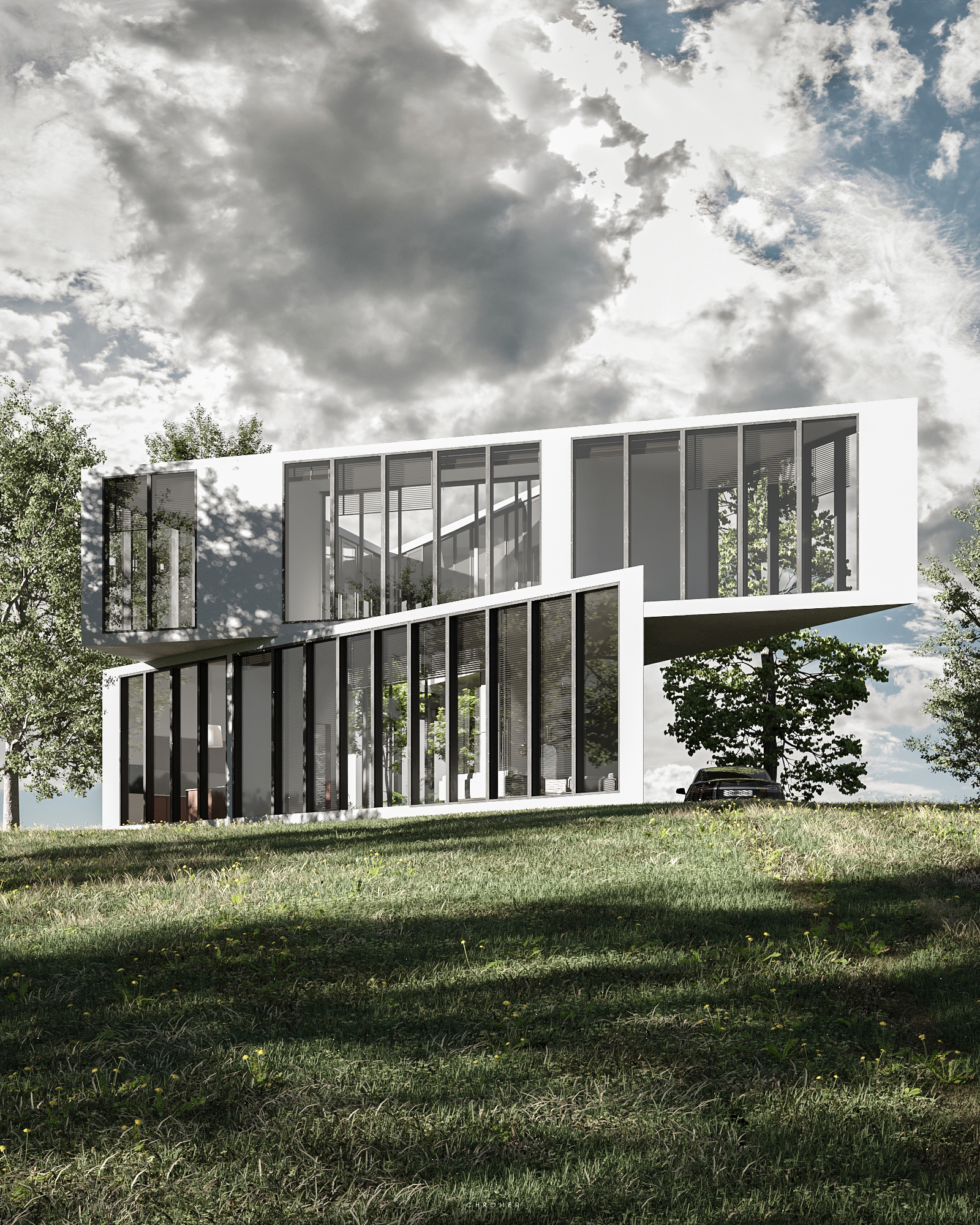 三平面房屋项目丨techchromer-2