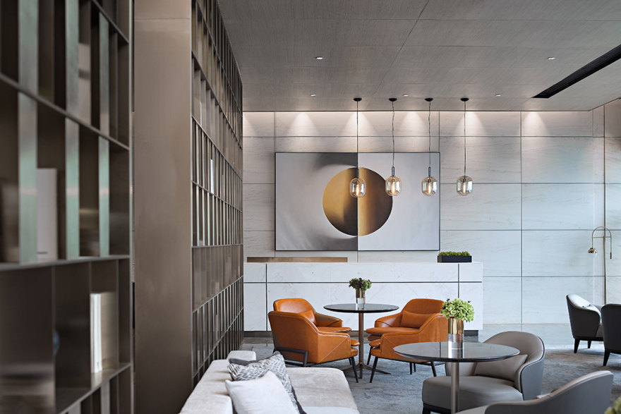 深圳中粮云景广场写字楼展示中心丨中国深圳丨汇格设计-9